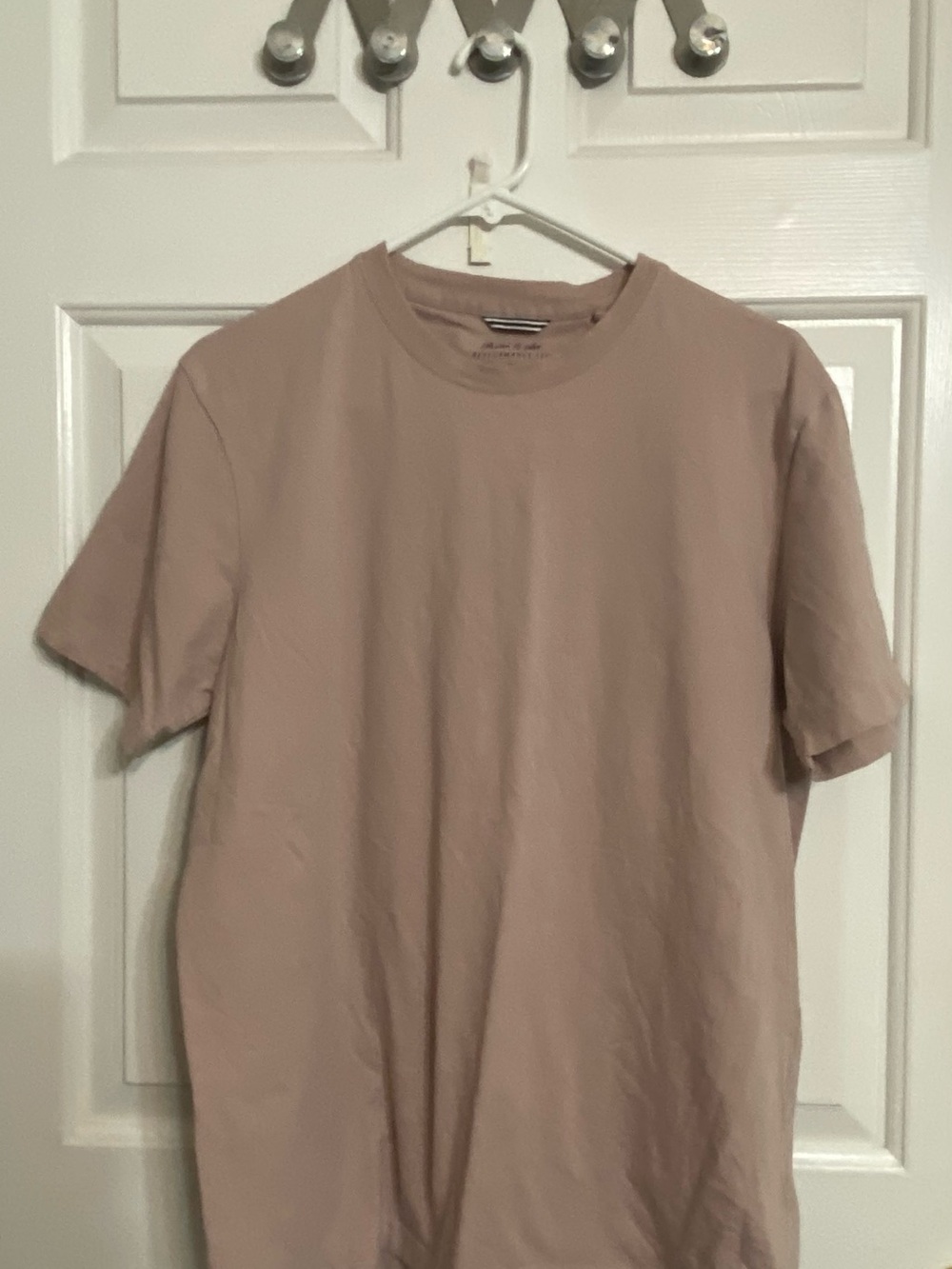 Men's Crew Neck T-Shirt in Taupe